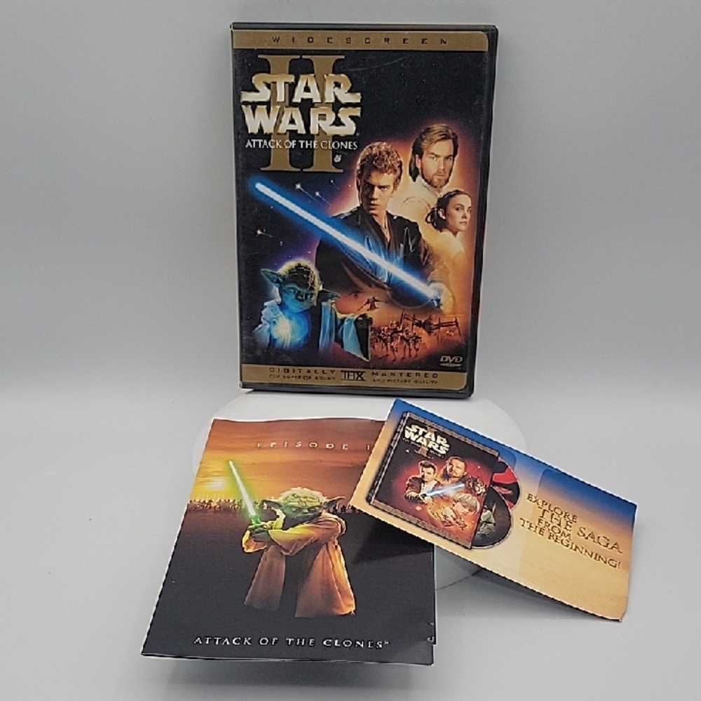 Star Wars Episode II Attack of the Clones DVD Set